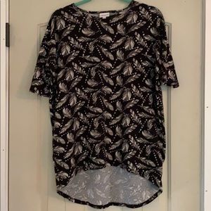 LuLaRoe xxs Irma feathers